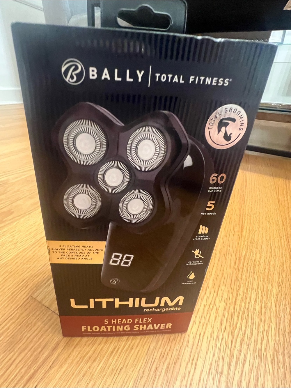Bally Black 5-Head Flex Floating Shaver